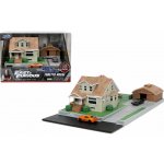 Jada Rychle a zběsile Nanodiorama Dominikův dům s autíčky – Zboží Dáma