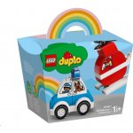 LEGO® DUPLO® 10957 Hasičský vrtulník a policejní auto – Sleviste.cz