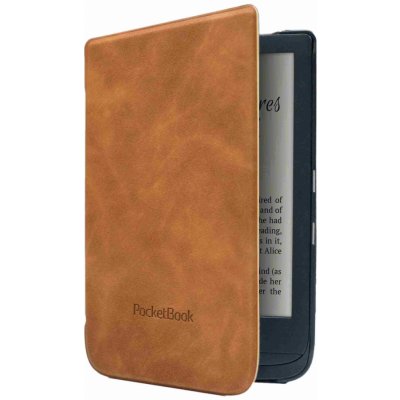 PocketBook pouzdro Shell pro 617 618 628 632 633 7640152095412 hnědé – Zboží Živě
