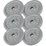 Gorilla Sports litina k činkám 6 x 5 kg 209 mm – Hledejceny.cz
