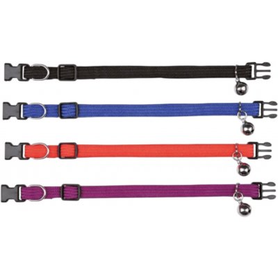 Trixie Obojek kočka nylon elast. s rolničkou 32 cm – Zboží Dáma