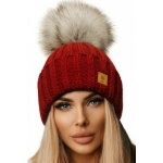 Fashionweek dámská zimní čepice s bambulí flísová podšívka Jenot Woolk Rita Vínově – Hledejceny.cz