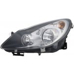 PŘEDNÍ SVĚTLO, SVĚTLOMET LEVÉ OPC OPEL CORSA D, 07.06-01.11 OE: 1216194, 93189361, 1216194, 93189361 043379, 43379 Valeo