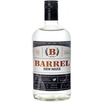 B.Barrel New Make whisky 45% 0,7 l (holá láhev) – Hledejceny.cz
