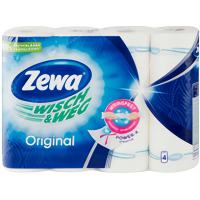 Zewa Wisch&Weg Original 2-vrstvé 4 ks – Hledejceny.cz