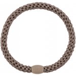 KKNEKKI Gumička do vlasů Kknekki Slim Mole, béžová barva, textil – Zboží Dáma