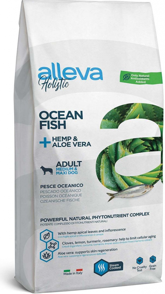 Alleva Holistic Adult Medium / Maxi Ocean Fish 12 kg