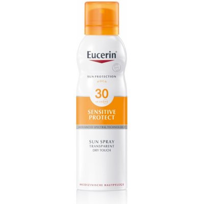 Eucerin Sun Transparentní sprej na opalování Dry Touch SPF 30 200ml
