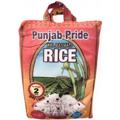 Punjab Pride rýže basmati extra long 2 kg – Zbozi.Blesk.cz