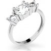 Prsteny Steel Edge zásnubní prsten stříbro 2328