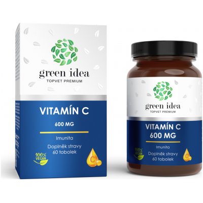 Topvet Přírodní vitamín C 60 tobolek – Zboží Mobilmania