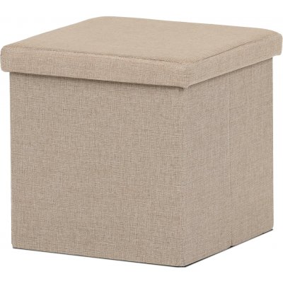 Autronic TAB-461 CRM2 Taburet s úložným prostorem, látka krémová – Sleviste.cz