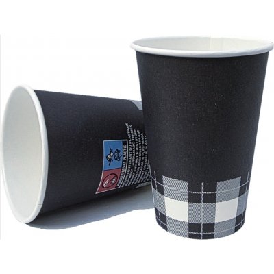 Promatic Kelímek automatový papírový 180 ml Vending black sada – Zboží Dáma