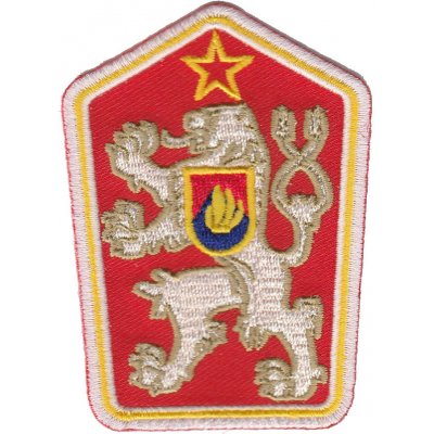 Nášivka znak ČSSR 7,5x5,5 cm – Hledejceny.cz