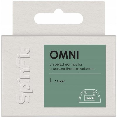 SpinFit OMNI profesionální nástavce do uší pro TWS a IEM sluchátka nástupce CP360 L – Zboží Živě