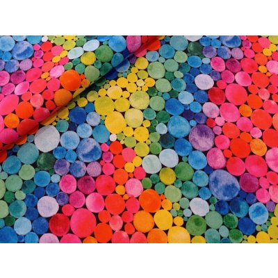 Kočárkovina barevné puntíky – Zboží Mobilmania