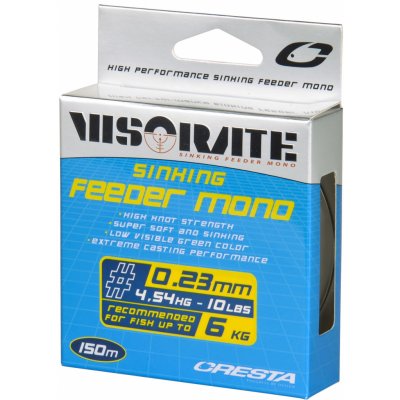 Spro CRESTA Visorate Sinking feeder mono 150 m 0,23 mm 4,54 kg – Zboží Mobilmania