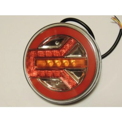 Světlo zadní 40 LED 3-funkce pravá 12/24V s neonovým pozičním světlem – Hledejceny.cz