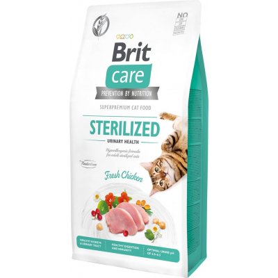 Brit Care Cat GF Sterilized Urinary Health 7 kg – Hledejceny.cz