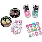 Sada nalepovací nehty s doplňky svítící ve tmě – Zboží Dáma