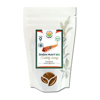 Salvia Paradise Ženšen pravý červený 6letý krájený BIO 250 g – Zboží Dáma