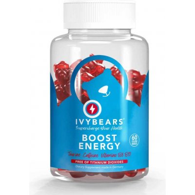 IVYBEARS Boost energy vitamíny na energii 60 ks – Hledejceny.cz