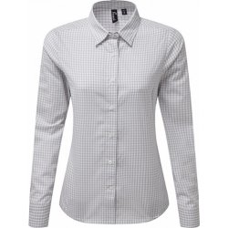 Premier Workwear dámská kostkovaná košile Maxton s dlouhým rukávem dámská  košile - Nejlepší Ceny.cz