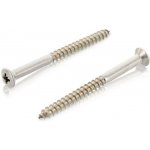 Vrut do dřeva 5x80 PZ, A2 čočkovitá hlava / balení 100 ks – Zboží Mobilmania