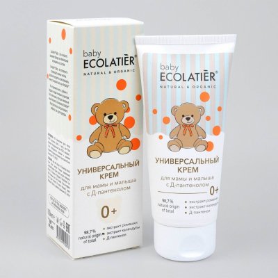 ECOLATIER Esenciální krém s panthenolem pro miminko a maminku 0+ 100 ml – Zboží Mobilmania