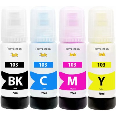 Inkoust 4INK Epson 103 XL CMYK - kompatibilní – Zboží Mobilmania