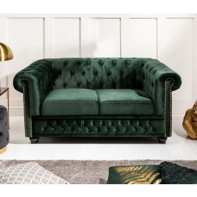 Askont Chesterfield Oxford 2M dark green forest – Zboží Mobilmania