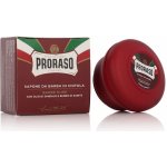 Proraso Red mýdlo na holení pro tvrdé vousy Shea Butter and Sandal Oil 150 ml – Zboží Mobilmania