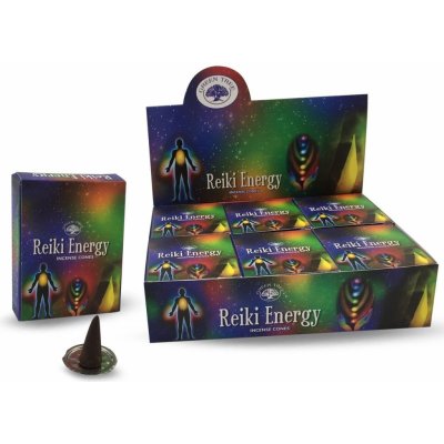Green Tree Vonné kužely Reiki Energy klasické 10 ks – Sleviste.cz