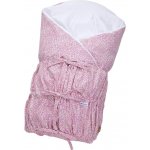 Little Angel Zavinovačka šněrovací pevná záda ANGEL Outlast starorůžová kvítka – Zboží Dáma