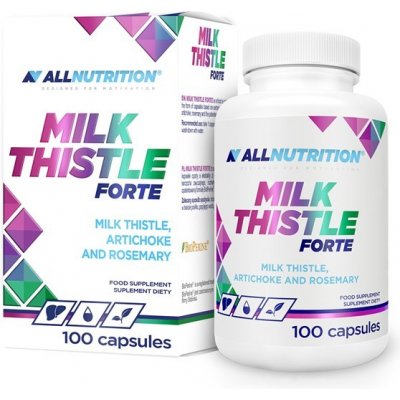 ALLNUTRITION Milk Thistle Forte 100 kapslí