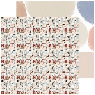PAPERO AMO ♥ Scrapbookový papír - Léto ve městě/ 02 autem do města – Hledejceny.cz