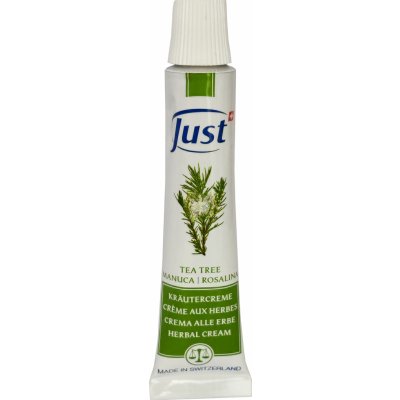 Just Nahrin Just TEA TREE krém s manukou a rosalinou 10 ml – Zboží Mobilmania