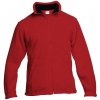 Pánská mikina Xfer Mikina fleece na zip F1-RED červená/černá