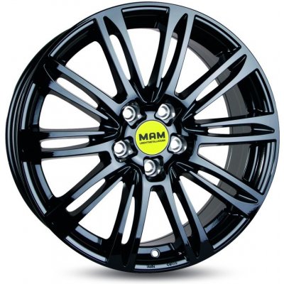 MAM A4 7,5x17 5x108 ET40 black – Zboží Mobilmania