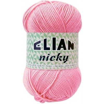 VSV Pletací příze Elian Nicky 229 - růžová – Zboží Mobilmania
