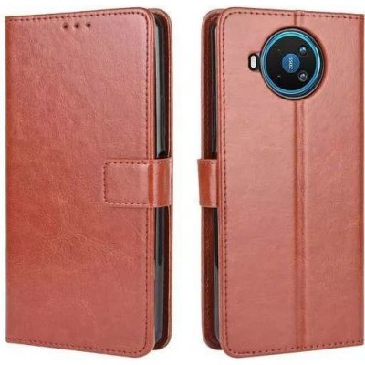 TopTechnology Kožené pouzdro pro Nokia 8.3 5G hnědé – Zboží Mobilmania