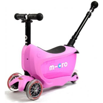 MICRO Mini2go Deluxe Plus /koloběžka růžové