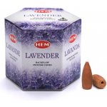Hem Vonné kužely pro tekoucí dým Lavender 40 ks – Zboží Dáma