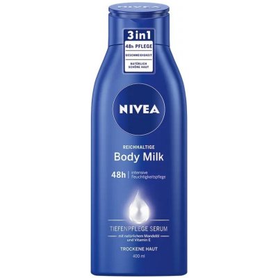 Nivea tělové mléko Reichhaltige Body Milk 400 ml – Zbozi.Blesk.cz