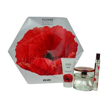 Kenzo Flower In The Air EDP 100 ml + EDP 15 ml + tělové mléko 50 ml dárková sada