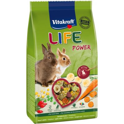 Vitakraft Life Power králík 600 g – Sleviste.cz