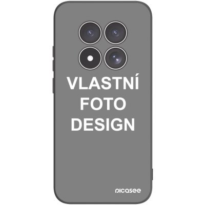 Picasee silikonový černý obal pro Xiaomi Redmi Note 15 Pro 5G - Vlastní design/motiv – Zboží Živě