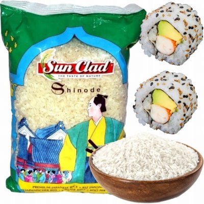 Sun Clad Japonská rýže na Sushi 1 kg – Zboží Dáma