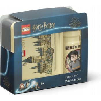 Lego Harry Potter svačinový set láhev a box Bradavice