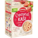 Emco Ovesná kaše s jahodami 5 x 55 g – Zboží Mobilmania